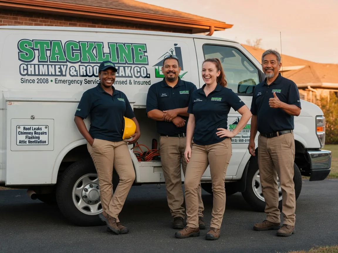 Chimney flashing repair company in Clemmons, NC